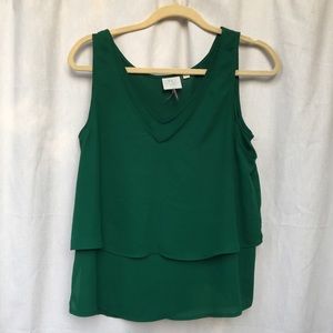 HD in Paris Anthropologie sleeveless top size 4